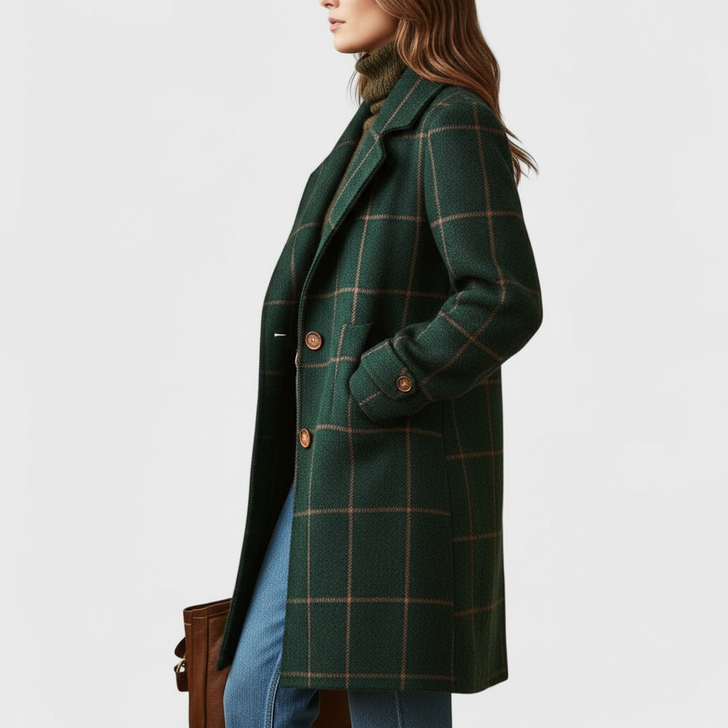 Fiona | Classic Check Coat