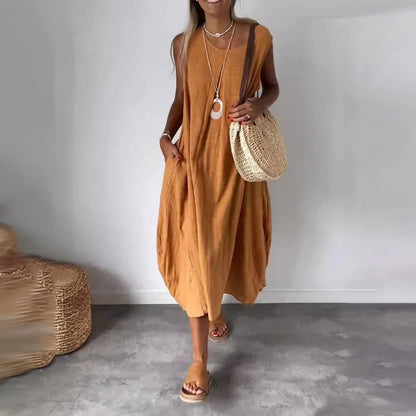 Amaris | Relaxed Sleeveless Dress